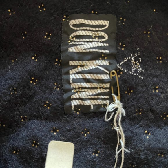 Don Kline Black & Gold Stud Beanie - Never Worn main image 4